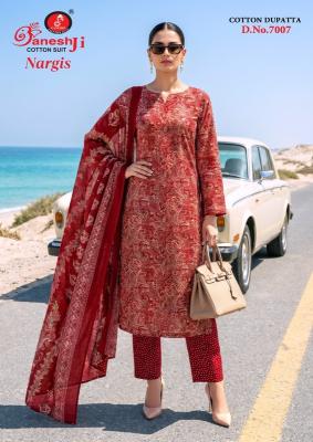 Ganeshji nargis vol-7 cotton dress material wholesale